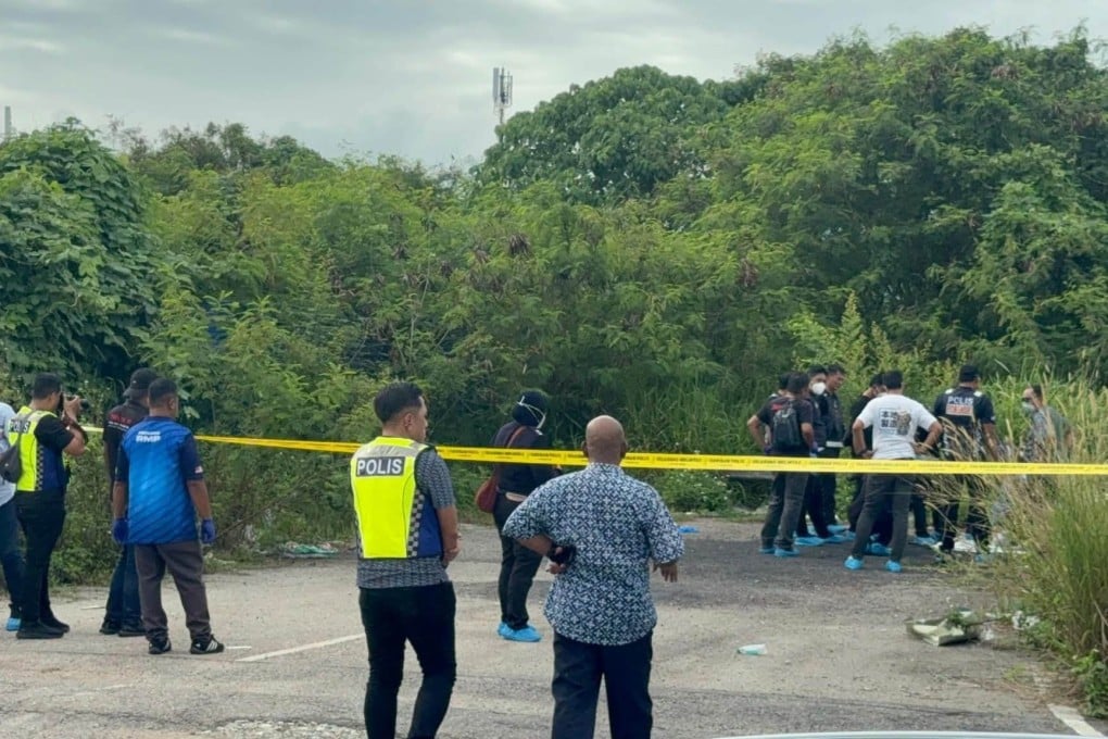 The victim’s body was found stuffed in a suitcase in Butterworth, Malaysia’s Penang state. Photo: Facebook/penangtraffic