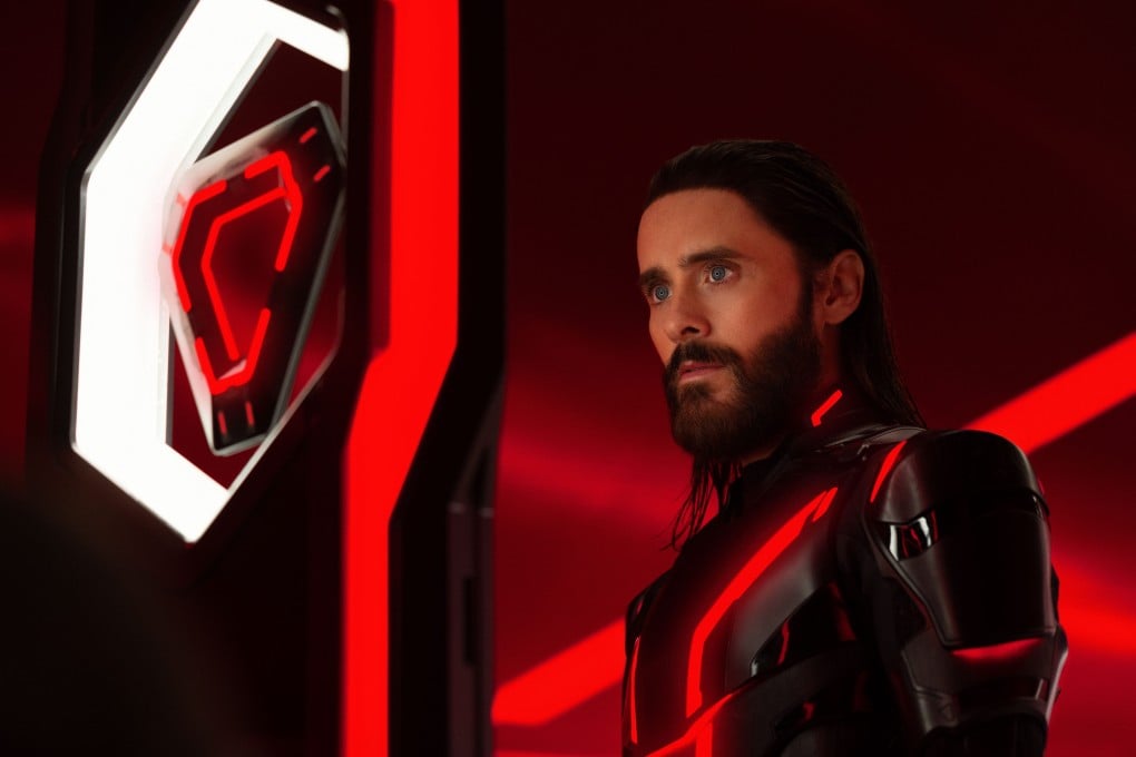 Jared Leto in a still from Tron: Ares, which is out in Hong Kong cinemas this week. Photo: Leah Gallo