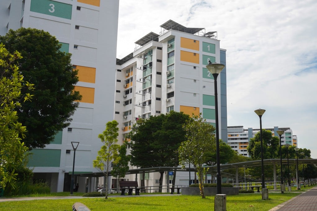 The eastern town of Tampines, Singapore. More than 80 per cent of Singapore’s population lives in public housing flats. Photo: Kolette Lim
