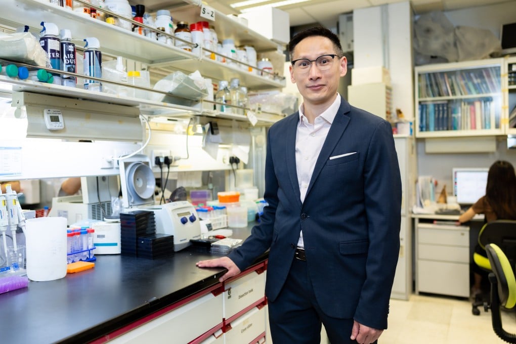 Professor Edwin Chan, founder of Rare Power, in his laboratory at the Chinese University of Hong Kong. Photo: Kong Yat-pang