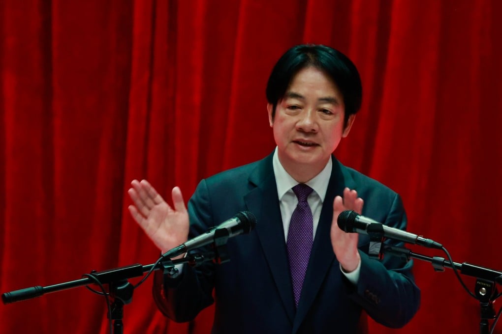 Taiwanese leader William Lai Ching-te’s remarks triggered an online backlash. Photo: EPA