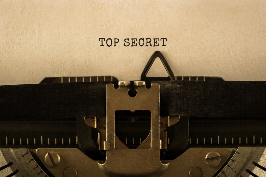 China’s law on guarding state secrets has a three-tier system for classified information. Photo: Shutterstock