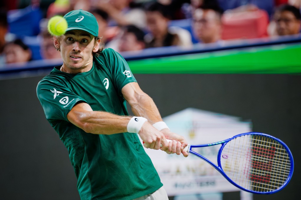 Alex de Minaur has been forced to withdraw from this week’s Ultimate Tennis Series matches in Hong Kong. Photo: EPA