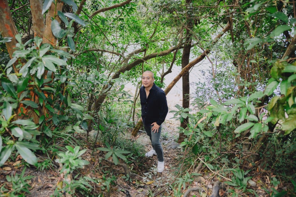 Noel de Guzman, pictured hiking at Pok Fu Lam Reservoir in Hong Kong, says forest walks help fire his creativity. Photo: Jocelyn Tam