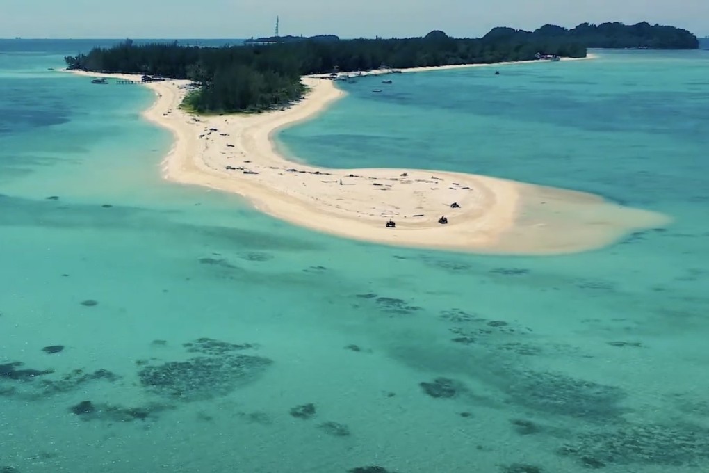 Mantanani Besar Island, a dive island off Sabah’s coast in Malaysia, is popular with tourists from China, South Korea, Europe and elsewhere. Photo: YouTube/Sutera Harbour