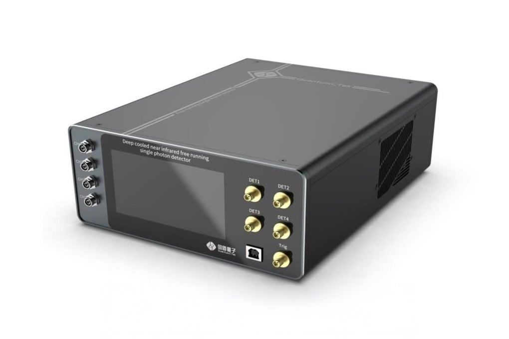 A single-photon detector, as the name suggests, is an ultra-sensitive device capable of detecting individual photons. Photo: Quantum Information Engineering Technology Research Centre