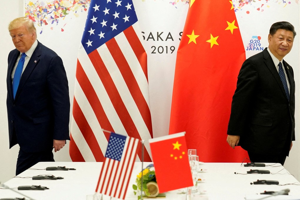 US President Donald Trump (left) attends a bilateral meeting with Chinese President Xi Jinping during the Group of 20 leaders summit in Osaka, Japan, on June 29, 2019. Photo: Reuters