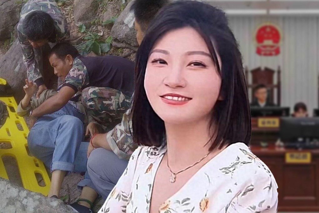 A Chinese court granted a woman a divorce six years after her husband pushed her off a cliff in Thailand. Photo: SCMP composite/Sohu/Douyin