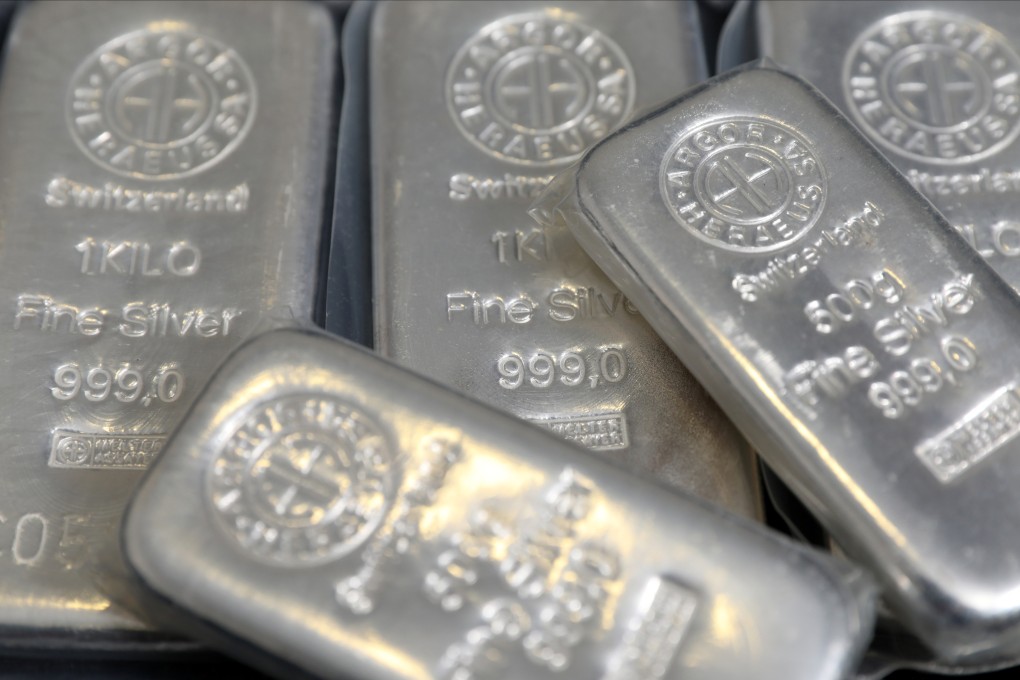A jump in silver demand from India in recent weeks has drawn down the supply of available bars to trade in London. Photo: May Tse