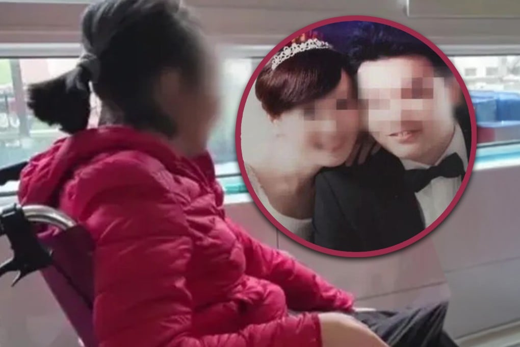 A paralysed 28-year-old woman in China was conned by her husband into selling their home, before he vanished with the proceeds. Photo: SCMP composite/Sina