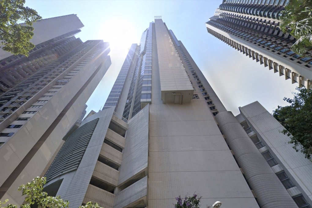 Tregunter Tower is a luxury residential building in Mid-Levels. Photo: Google Maps