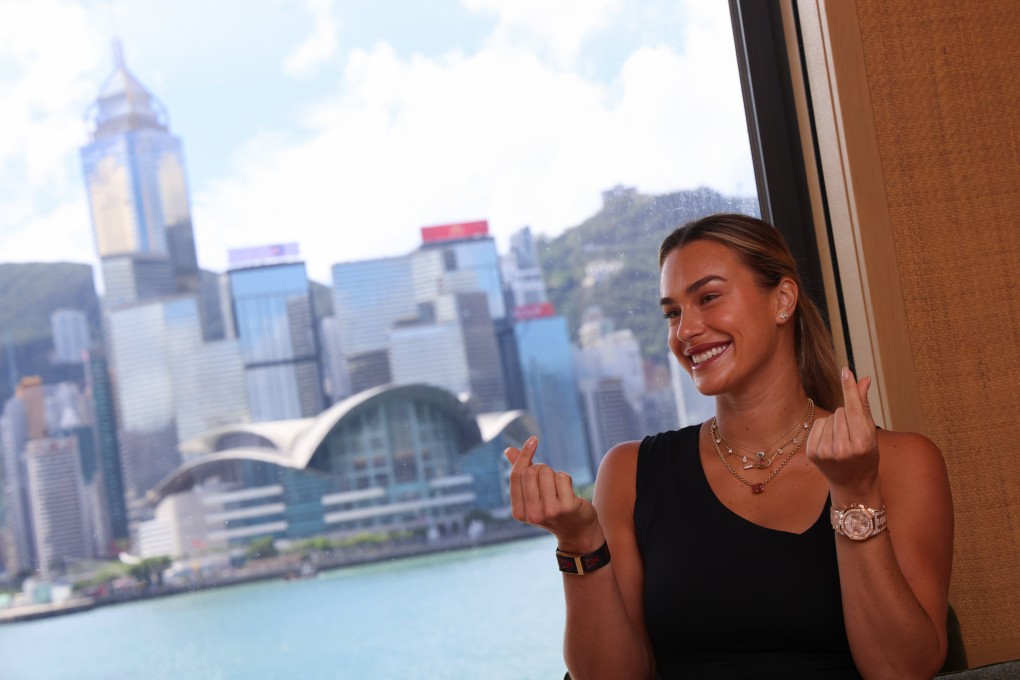 Aryna Sabalenka has been taking advice from Novak Djokovic ahead of her match with Nick Kyrgios. Photo: Jelly Tse