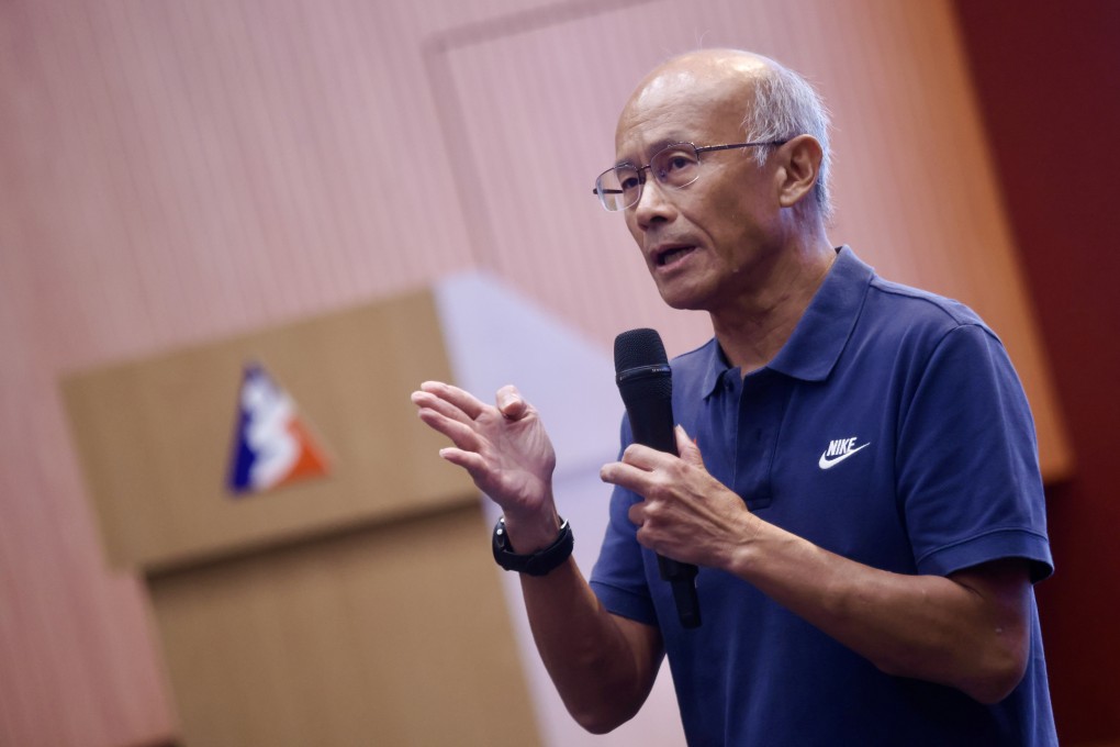 Hong Kong Association of Athletics Affiliates senior vice-chairman Simon Yeung. Photo: Jonathan Wong