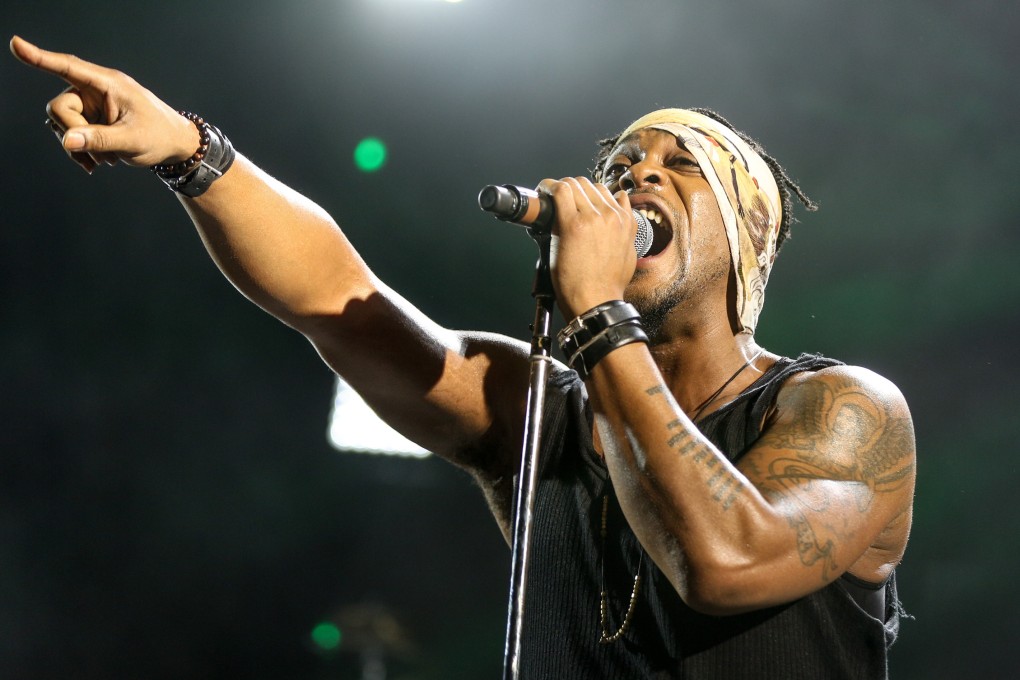 D’Angelo performs in Los Angeles in August 2015. Photo: AP