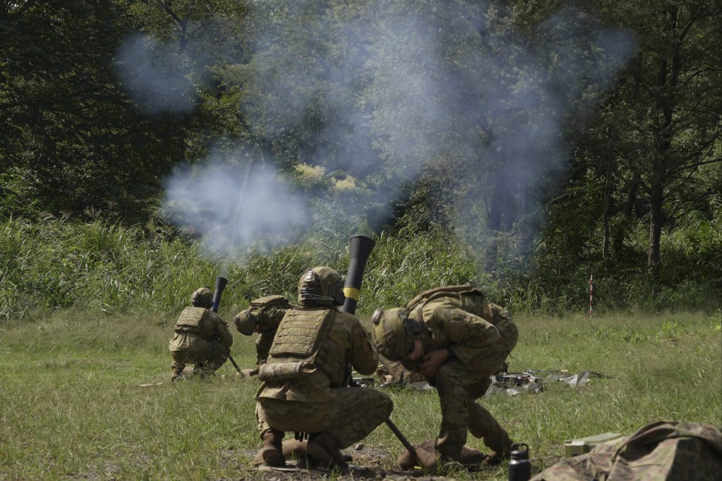 Australian troops take part in a joint military exercise with Japan and the US in Niigata prefecture, Japan, last month. Photo: AP
