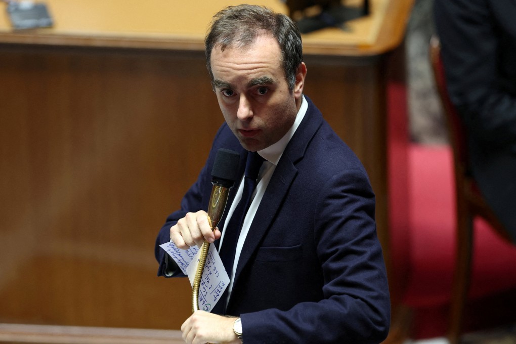 French Prime Minister Sebastien Lecornu on Tuesday. Photo: Reuters