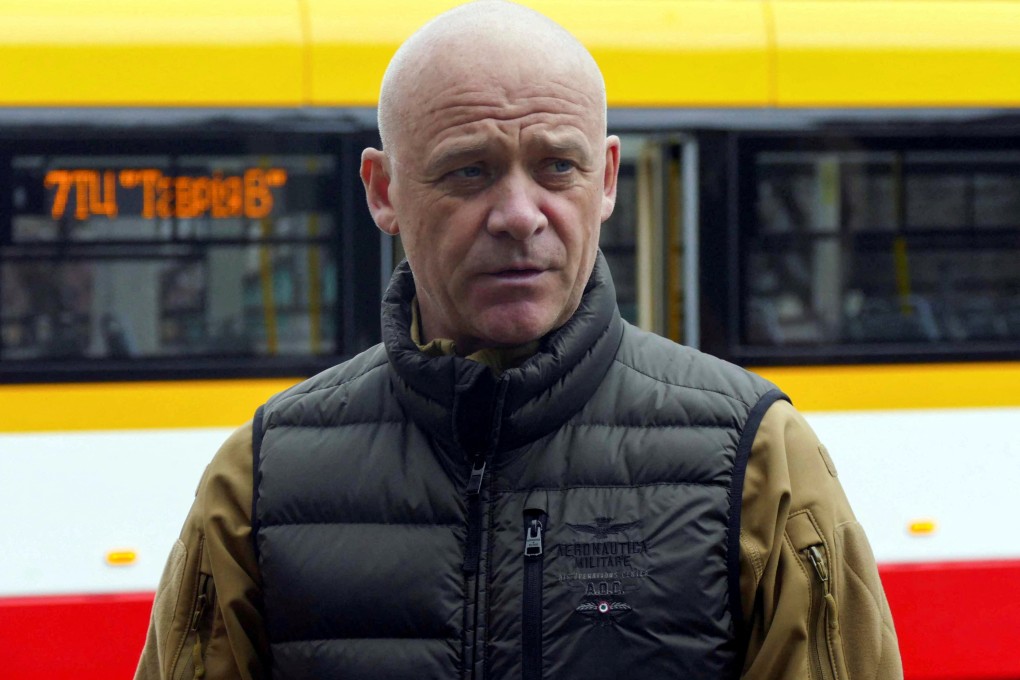 Odesa mayor Gennadiy Trukhanov speaks in Odesa, Ukraine, in April 2022. Photo: Reuters