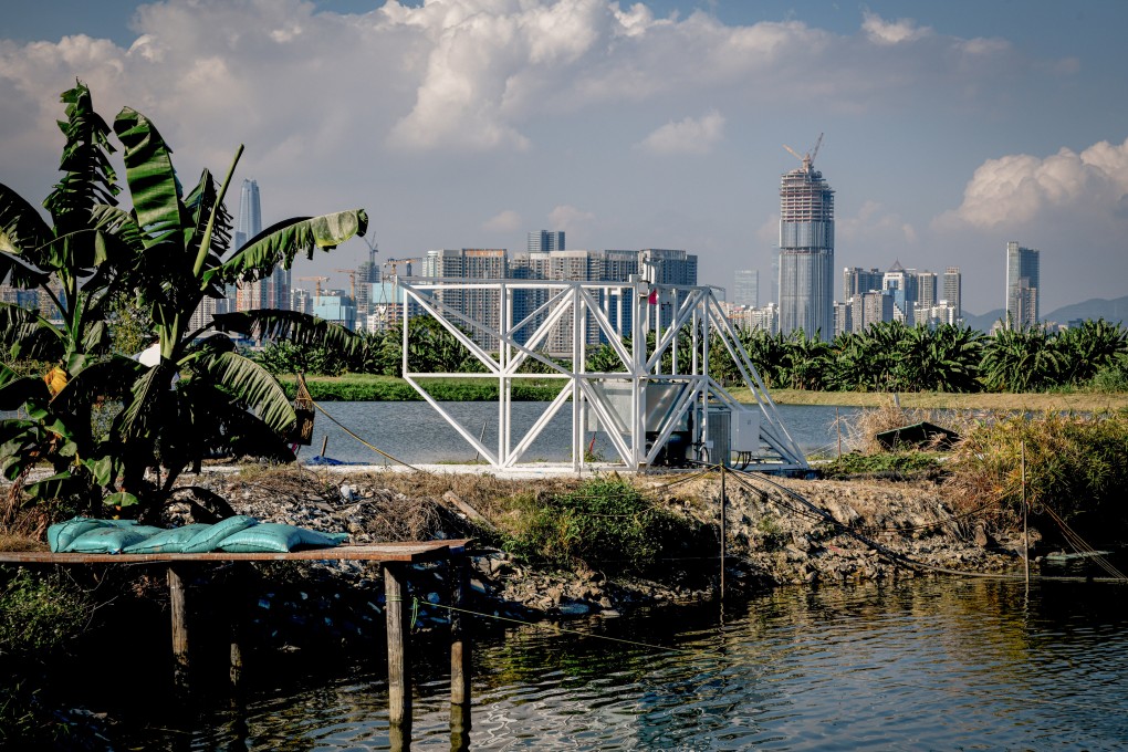 The artificial landscape supports the natural ecosystem and improves the economic efficiency of the fishpond operators. Photo: Donn Holohan