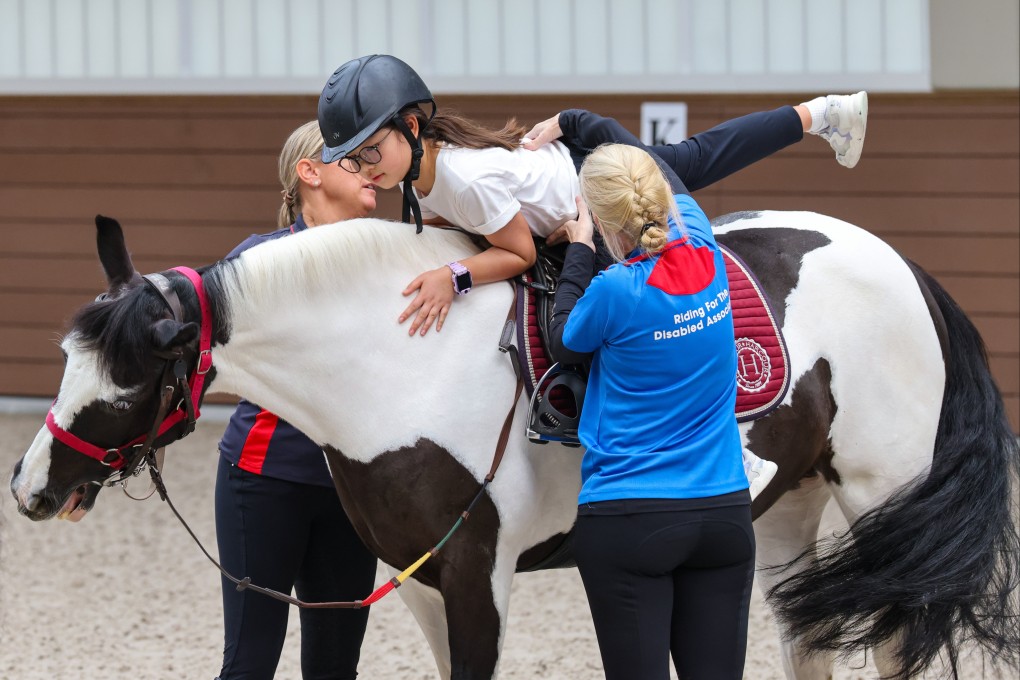 The newly renovated school features additional stable capacity and equine simulators. Photo: Nora Tam