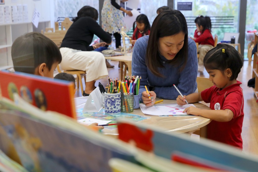 A class in session at ESF Tung Chung International Kindergarten. Photo: Edmond So