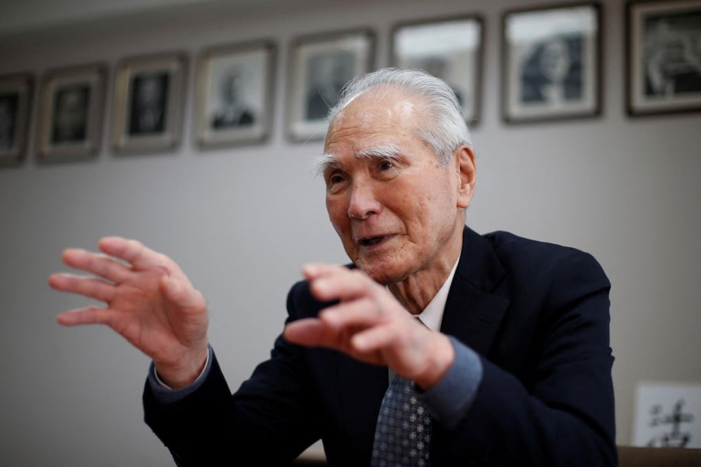 Former Japanese prime minister Tomiichi Murayama. Photo: Reuters