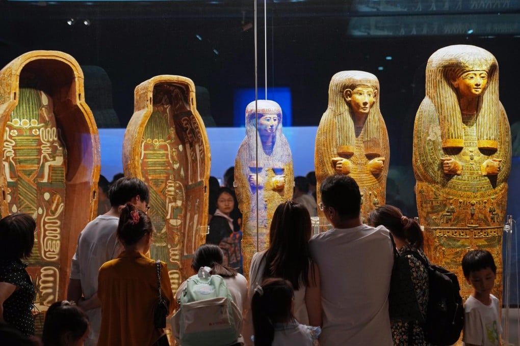 A total of 250 historical artefacts will be showcased in Hong Kong next month as part of the “Ancient Egypt Unveiled: Treasures from Egyptian Museums” exhibition. Photo: Liu Ying