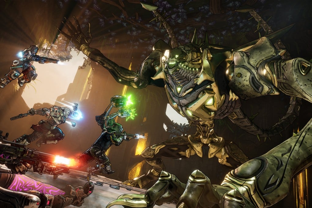 A screenshot from Borderlands 4, the latest release in the hit loot shooter series. Other new video games this autumn include Sonic Racing: CrossWorlds and Mafia: The Old Country. Photo: 2K Games