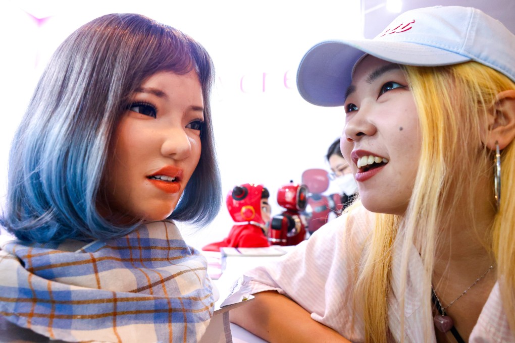 As AI robots become more sophisticated and human-like, some experts believe they could become companions and children in family homes. Photo: Dickson Lee