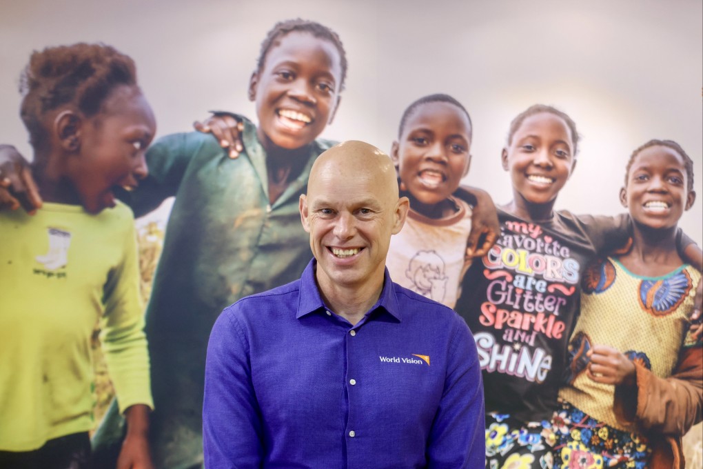 World Vision CEO Andrew Morley visited China earlier this month as part of his global tour marking the organisation’s 75th anniversary. Photo: Jonathan Wong