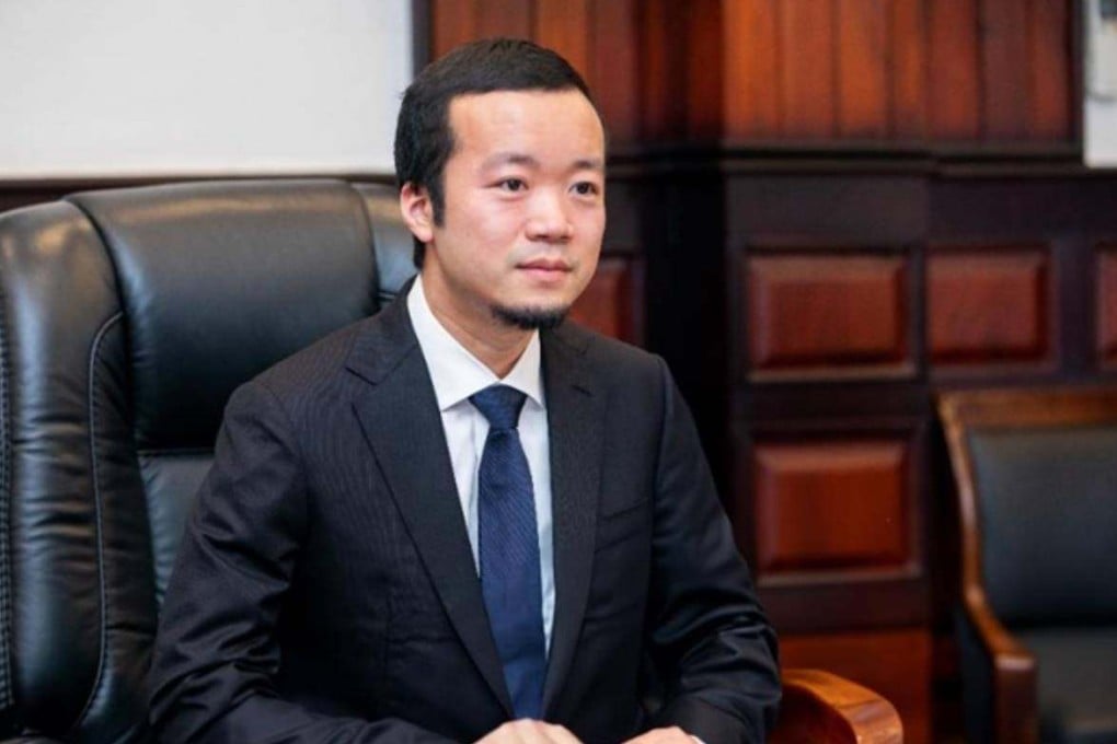 Businessman Chen Zhi is allged to be behind a huge cybercrime operation in Cambodia. Photo: Prince Holding Group