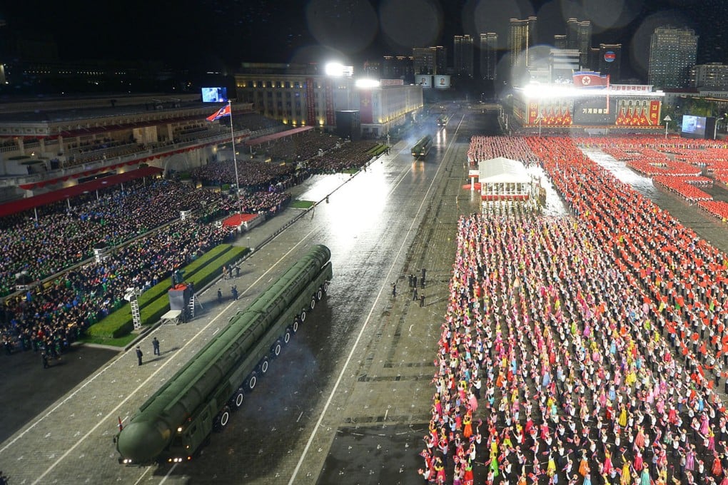 The official Korean Central News Agency has described the new Hwasong-20 missile as “the most powerful nuclear strategic weapon system”. Photo: AP