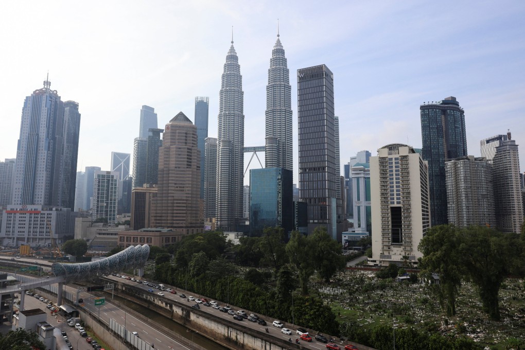Kuala Lumpur’s skyline, in Malaysia, on July 31. Photo: Reuters