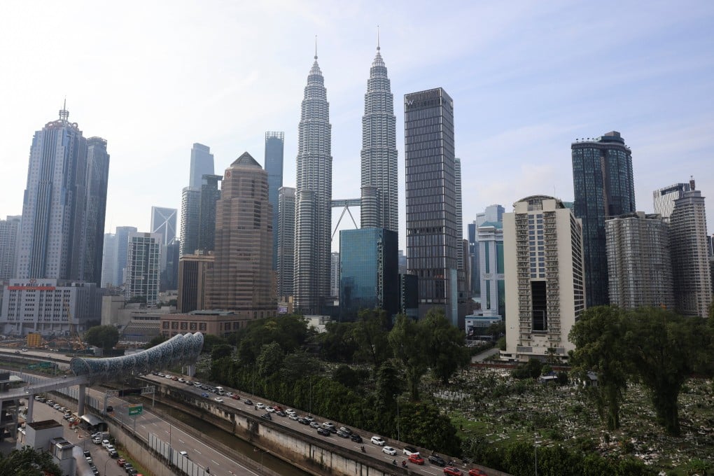 Kuala Lumpur’s skyline, in Malaysia, on July 31. Photo: Reuters