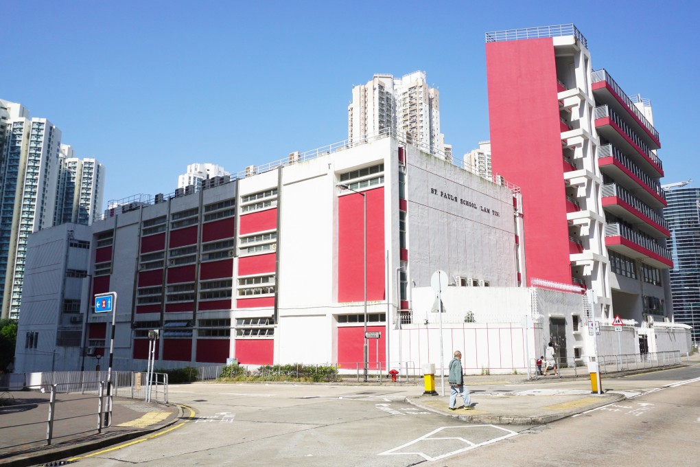 A former St Paul’s School (Lam Tin) student has alleged that a male teacher asked her to have sex with him in a hotel last year. Photo: Handout