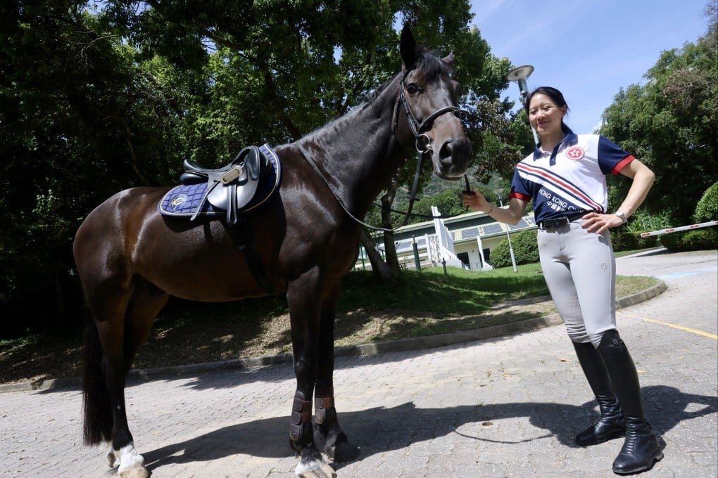 Jacqueline Lai is part of an 11-strong Hong Kong team taking part in the National Games equestrian event. Photo: Jonathan Wong
