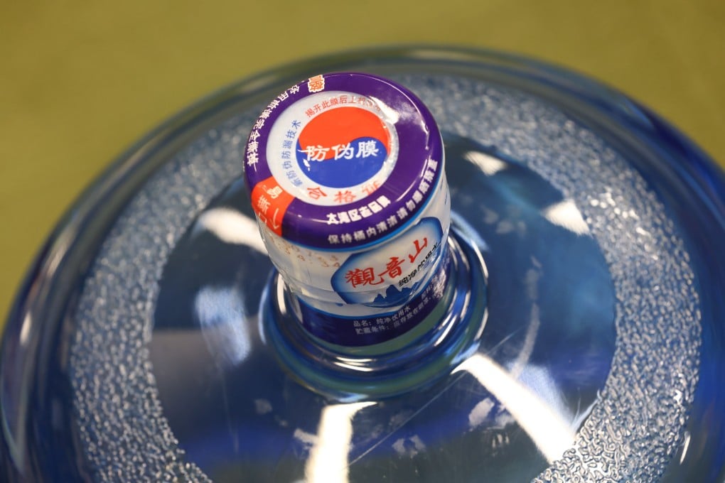 A company called Xin Ding Xin Trade was awarded a contract to supply bottled water to certain government offices. Photo: Dickson Lee
