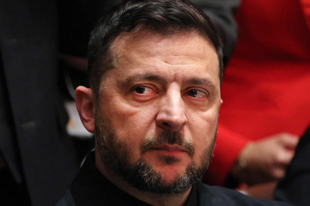 Ukrainian President Volodymyr Zelensky is seen at the Cabinet Room of the White House on October 17. Photo: AFP