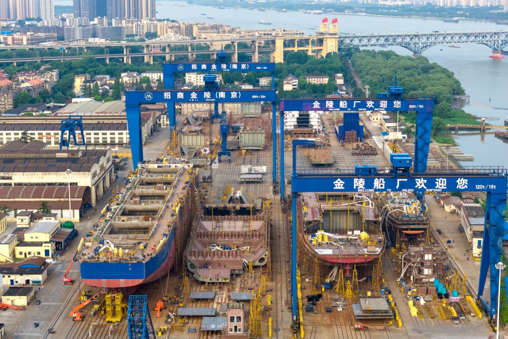 China faces numerous challenges as it attempts to meet its annual goal for economic growth, including a heated trade conflict with the US. Photo: NurPhoto via Getty Images