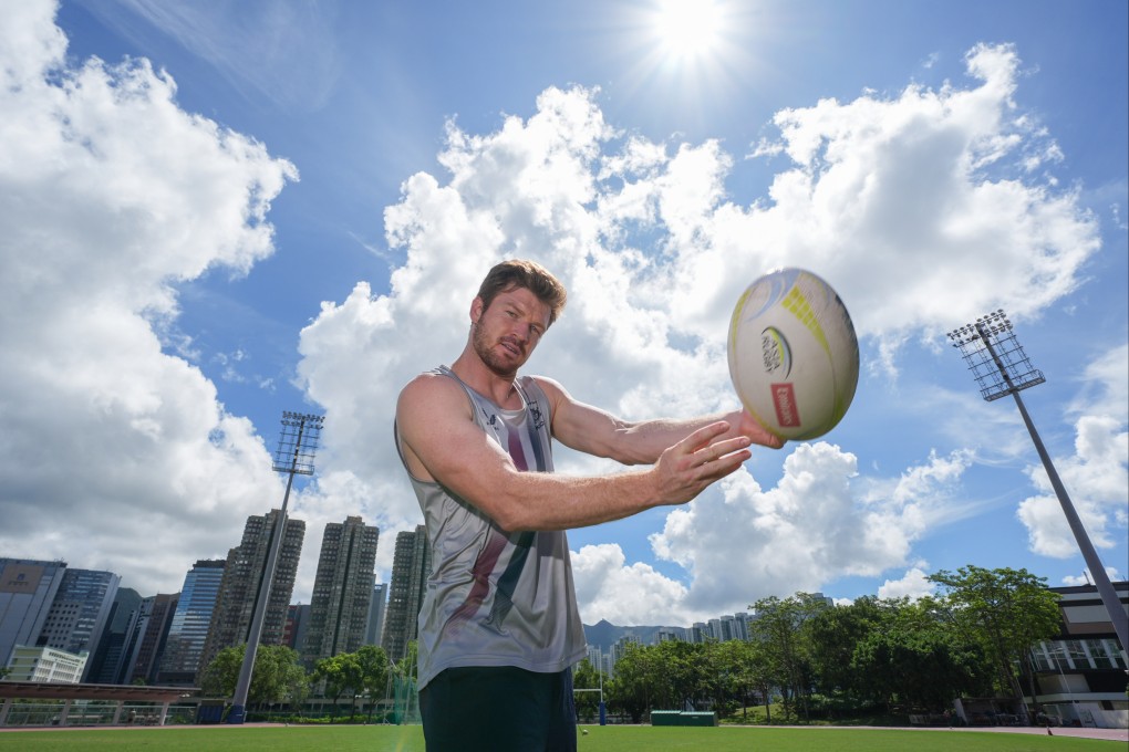 Liam Herbert relaxes at Hong Kong Sports Institute ahead of next month’s National Games. Photo: Eugene Lee