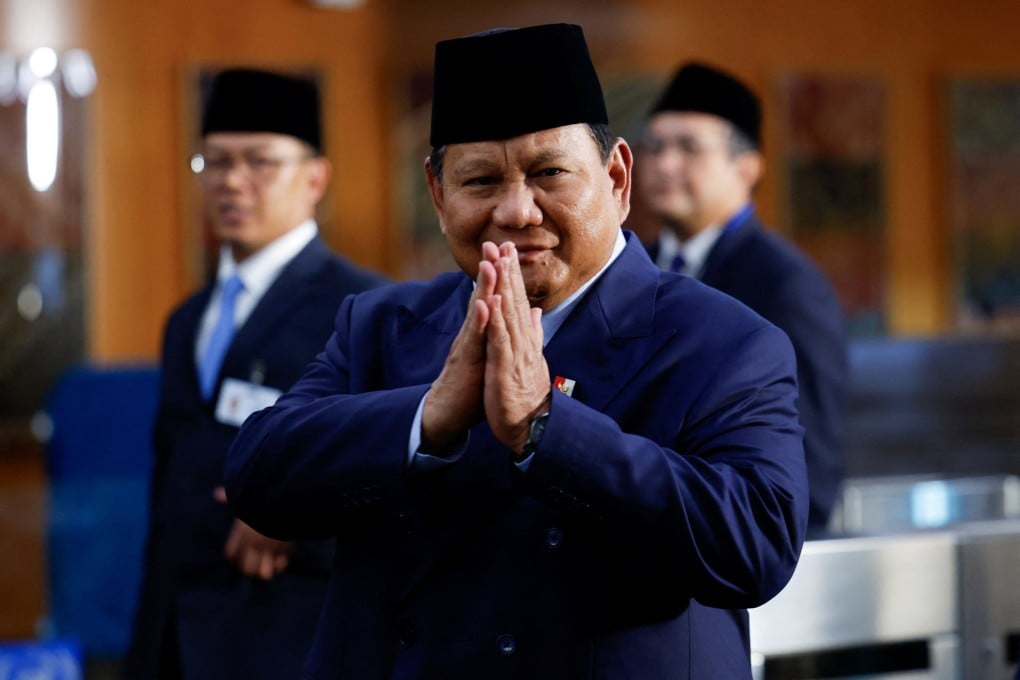 Indonesia’s President Prabowo Subianto gestures at the 80th United Nations General Assembly in New York on September 23. Photo: Reuters