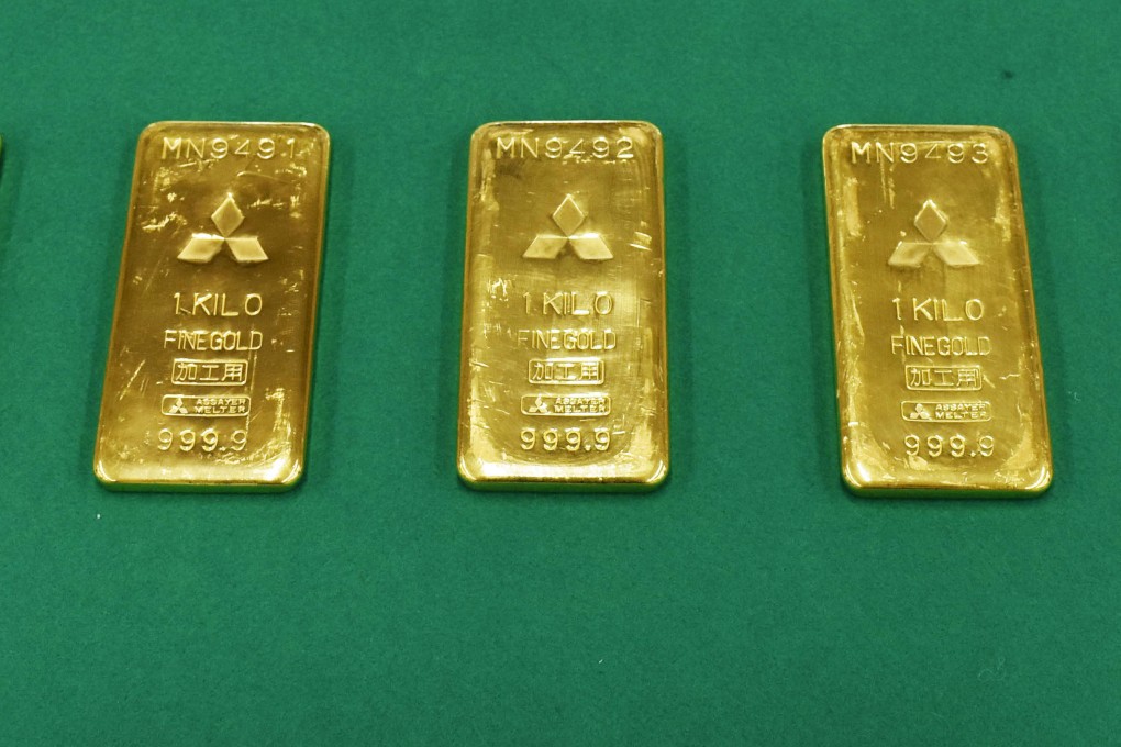 Gold smuggling cases have been soaring in Japan lately on the back of the rising price of the precious metal. Photo: Kyodo
