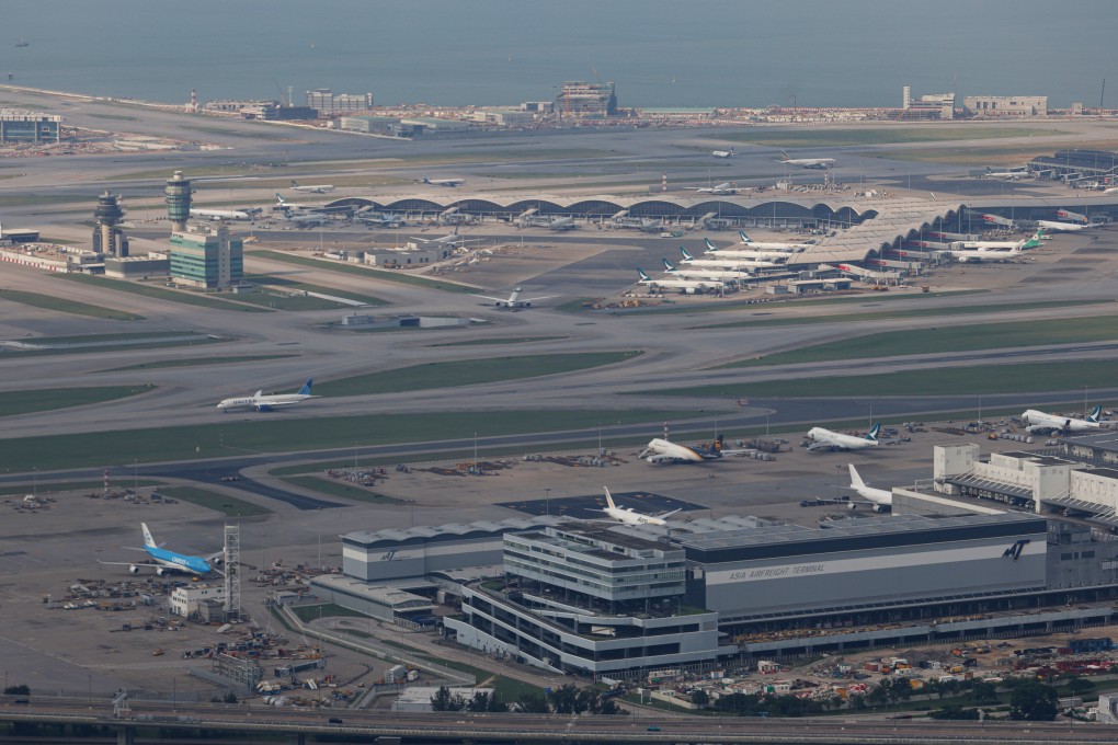 A general view of the Hong Kong International Airport. Photo: Eugene Lee
