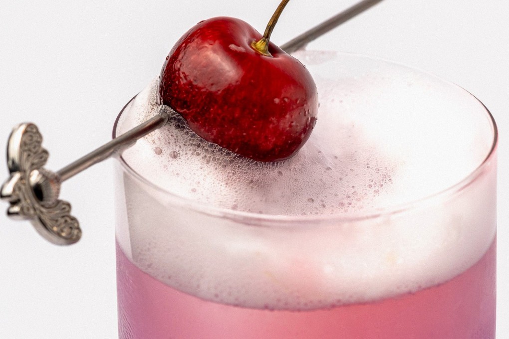 The Cheese cocktail from Socio’s collaborative menu with Four Pillars Gin, using cheese rinds from Roucou. Photo: Handout