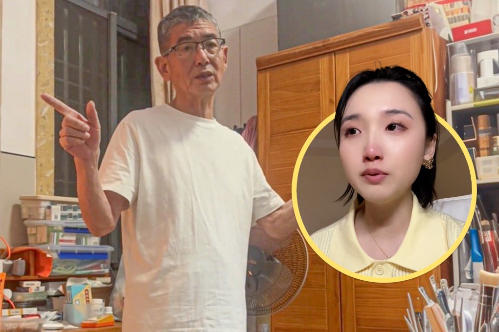 A dying father in China, with fewer than six months to live has taught his daughter to face his demise with courage. Photo: Douyin