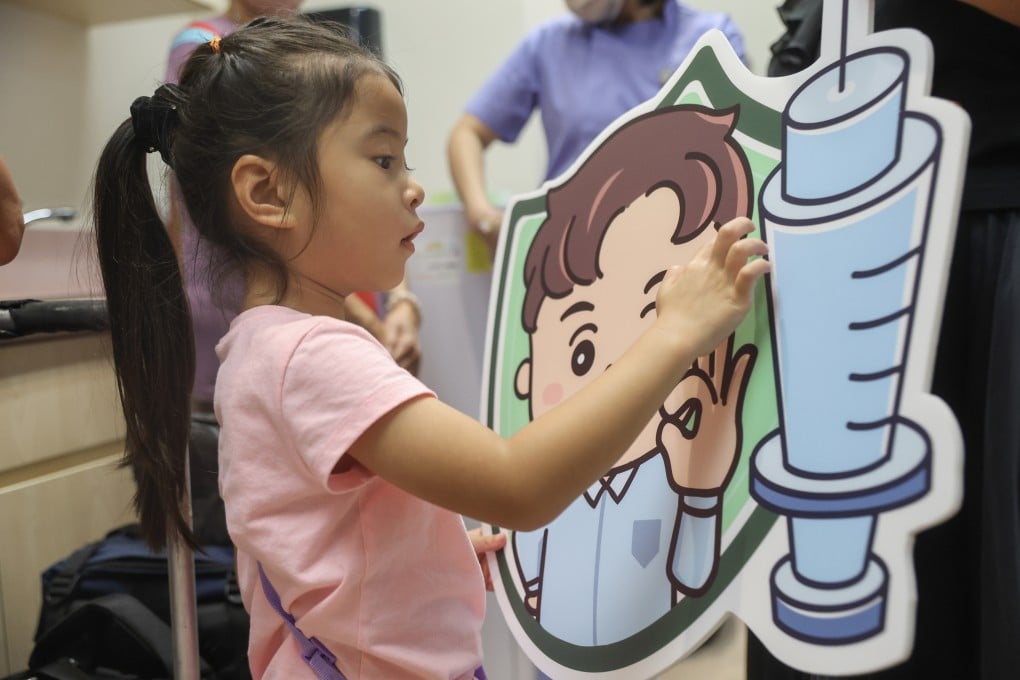 Parents should get their children vaccinated as soon as possible, officials say. Photo: Edmond So
