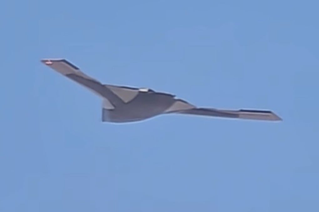 A video of a large stealth “cranked kite” drone, unofficially dubbed the GJ-X, has been circulating on social media since October 19. Photo: X/ RupprechtDeino