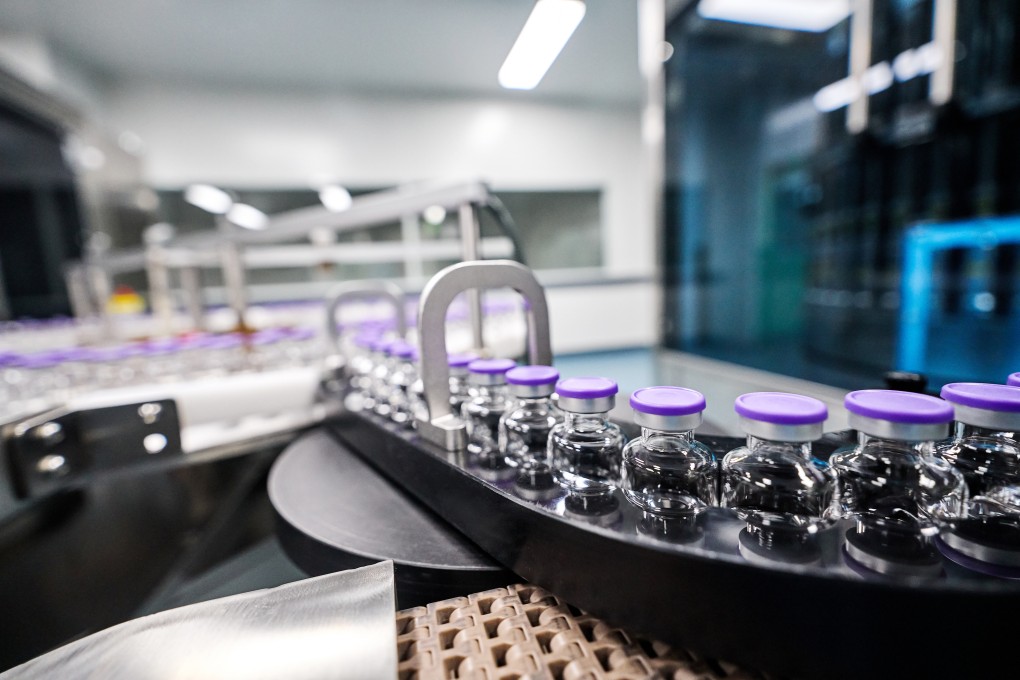 A facility manufacturing cancer drugs in Guangzhou. Photo: Handout