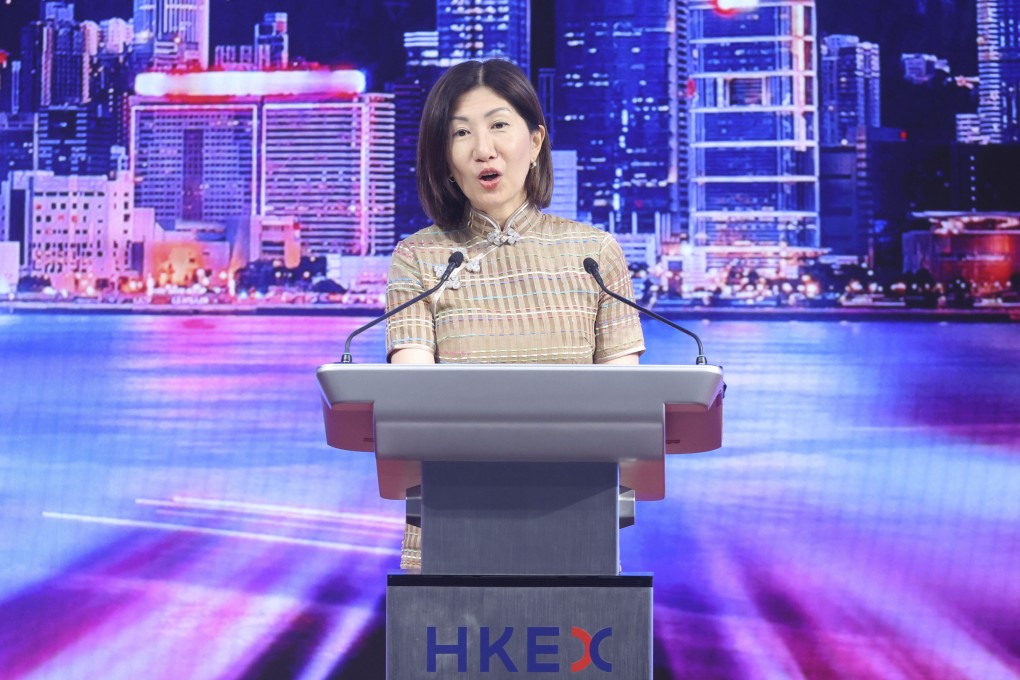 Hong Kong Exchanges and Clearing CEO Bonnie Chan Yiting. Photo: Edmond So