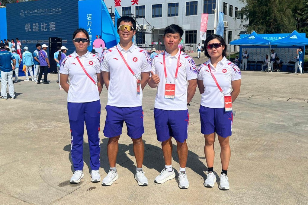 (From left) Cheung Tsz-yuet, Cheng Ching-yin, Au Ling-yeung, Mui Ma Kwan-ching. Photo: Handout