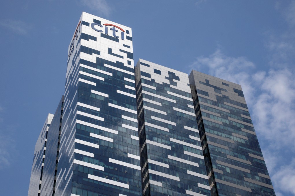 A Citibank office tower in Singapore. Photo: Reuters